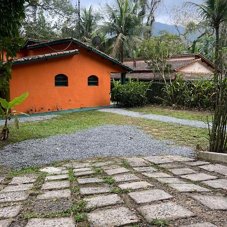 Casa Terrea, Frente Para A Mata E Rio Boicucanga Villa Sao Sebastiao  Buitenkant foto